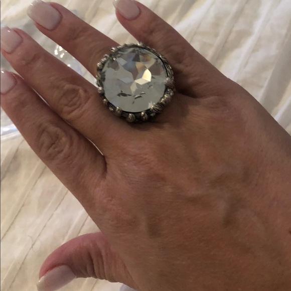 Custom ring with steel silver. Size 8 but it’s loose on me - Picture 4 of 11